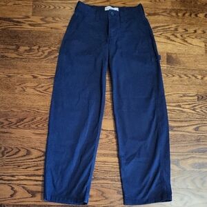 Hollister Navy Blue Cargo Pants
